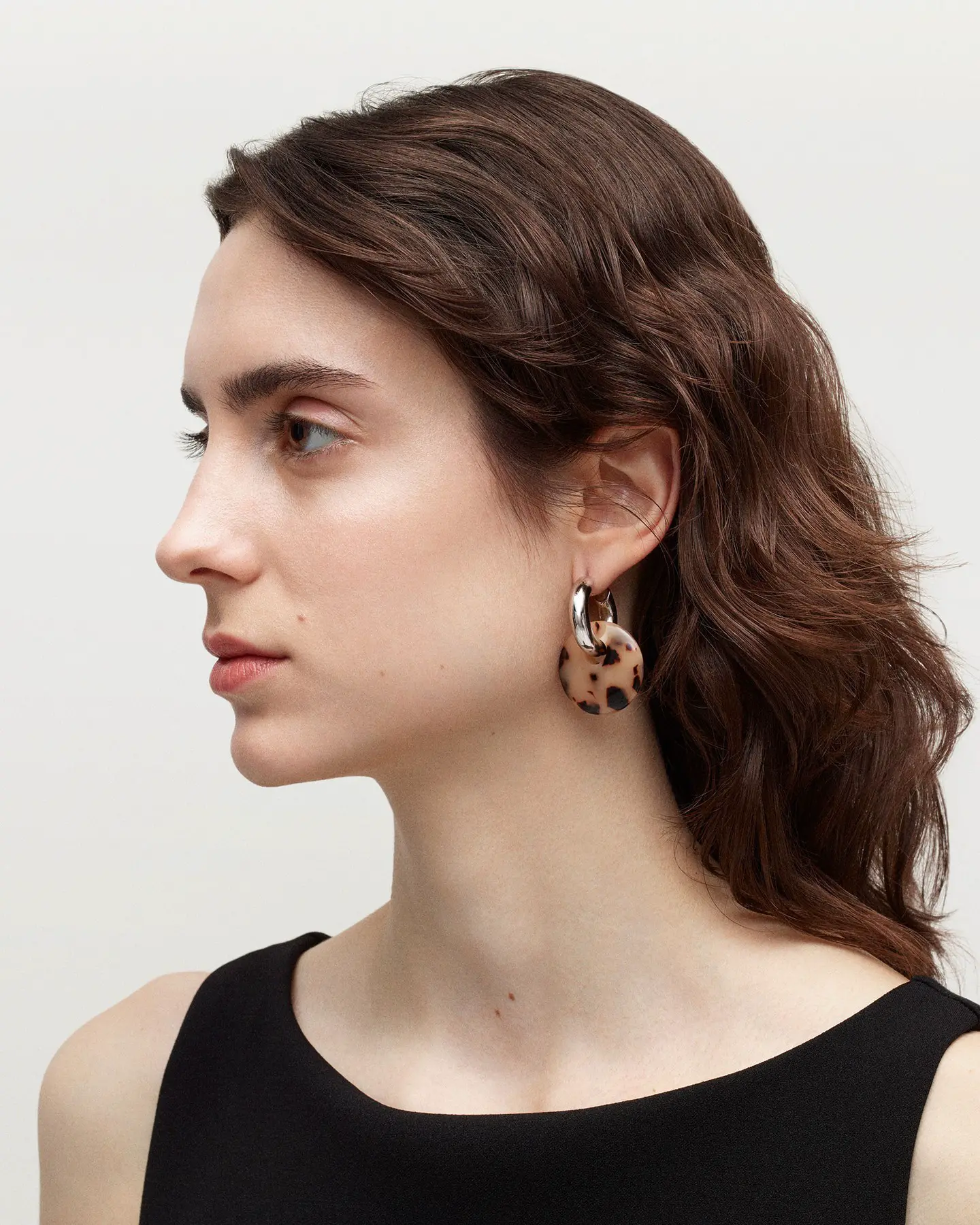 Machete Chunky Hoop Earrings in Silver – MACHETE