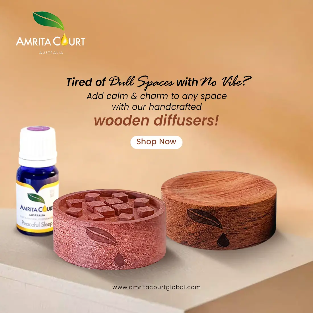 Essential Oils, Waterless Diffusers & Aroma Australia | Amrita