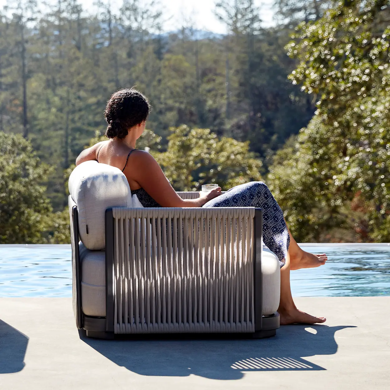 Woodside Adirondack in White Composite | Terra Outdoor Living